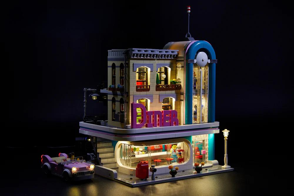Lighting kit for Downtown Diner